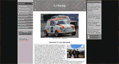 Desktop Screenshot of cj-race.dk